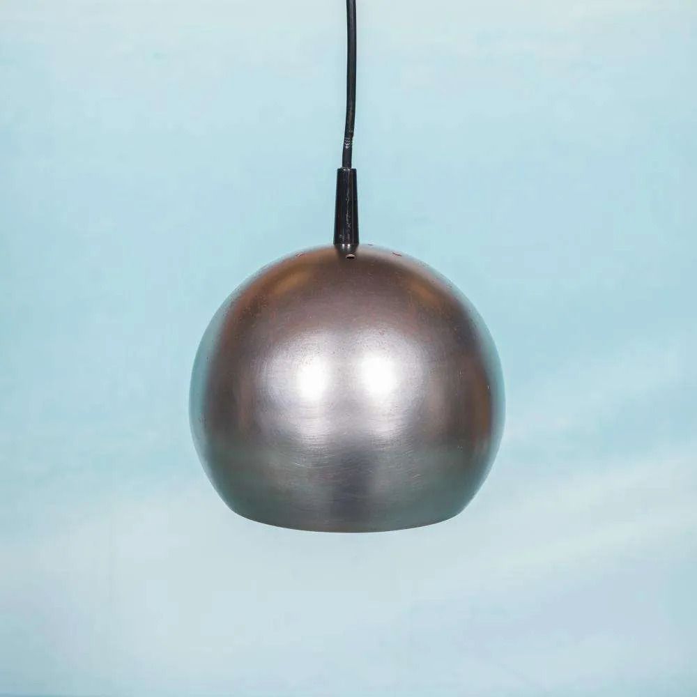 Space Age Bollamp Jaren 70, Brutalist Eyeball Globe Lamp.