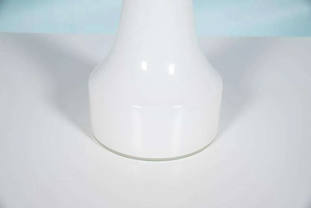 Vintage Glazen Holmegaard Tafellamp, Scandinavische Tafellamp. photo 294.0