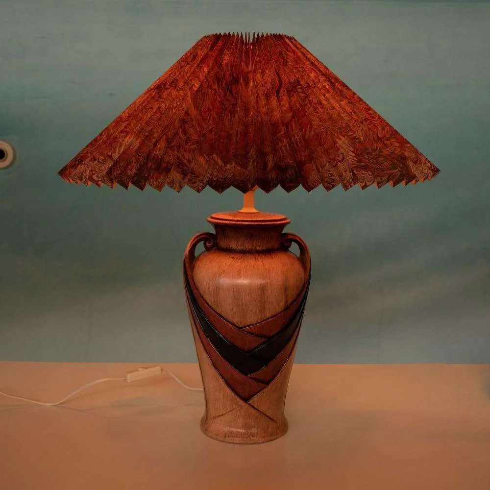 Lighting Scandinavian Bohemian Table Lamp 70s/80s, Postmodern. photo