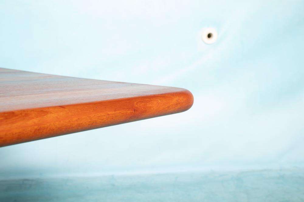 photo vinterior Deens Design Eettafel, Nagezien En Opgeknapt – Teak Eettafel Uit De Jaren Zestig.
