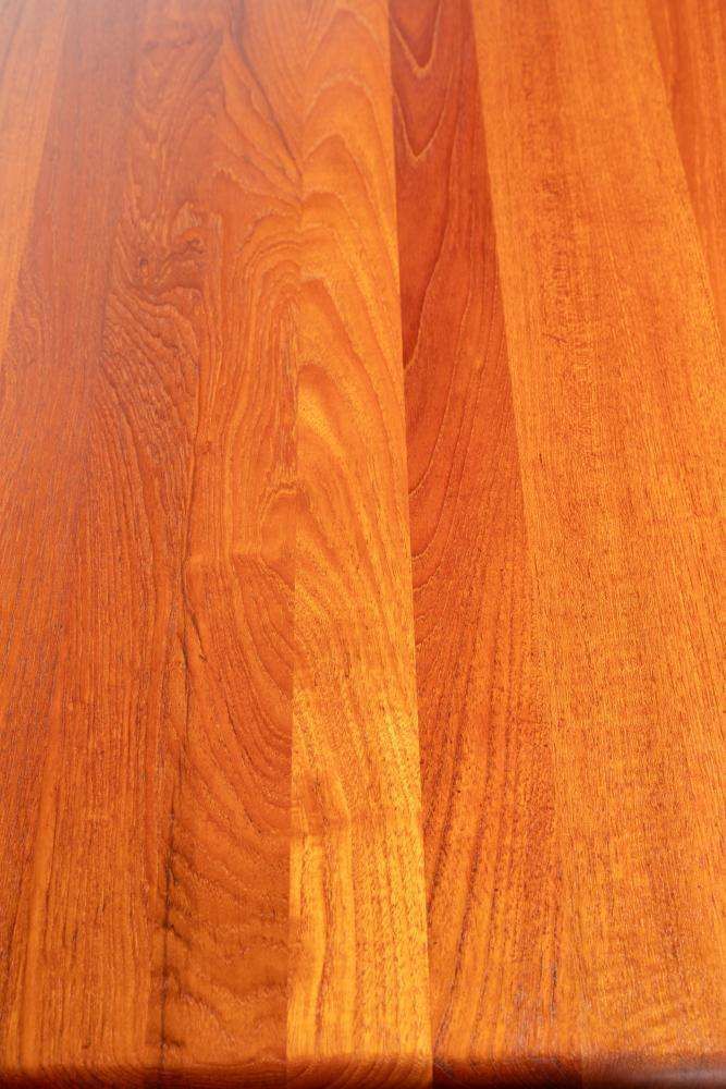 photo vintage Deens Design Eettafel, Nagezien En Opgeknapt – Teak Eettafel Uit De Jaren Zestig.