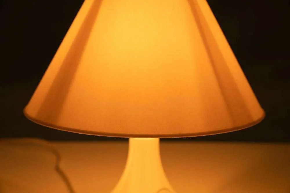 photo vinterior Space Age Tafellamp Jaren 60/70, Vintage Nachtkastlamp.
