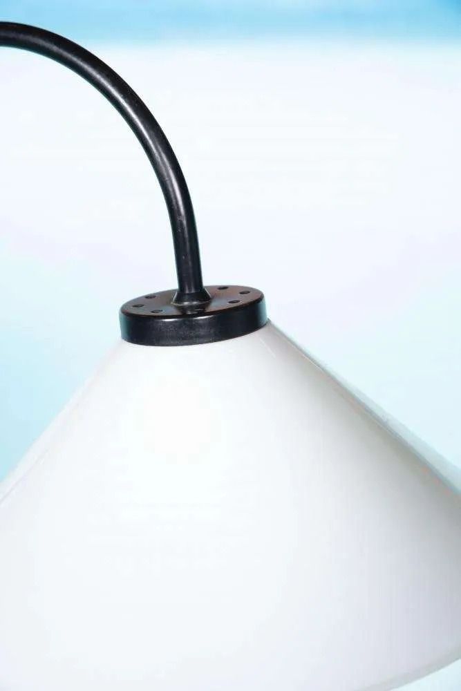 Minimalist 70s Floor Lamp, Adjustable Reading Lamp. photo vintage