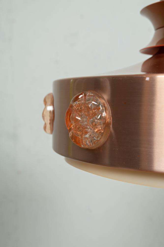 168.0 Bohemian Scandinavian Hanglamp, Space Age Zweedse Hanglamp. photo