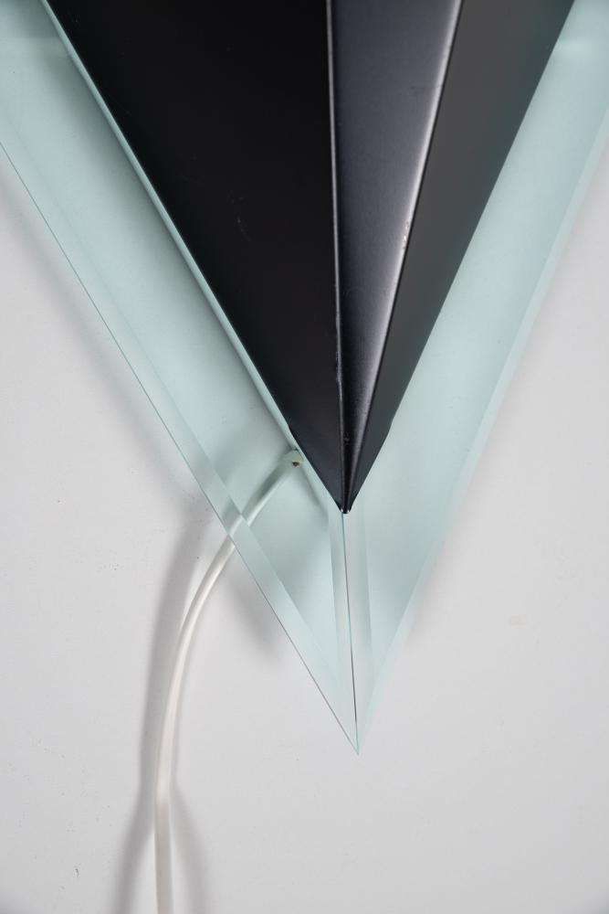 Minimalist Wall Lamp 80s Postmodern Light Scone photo for sale