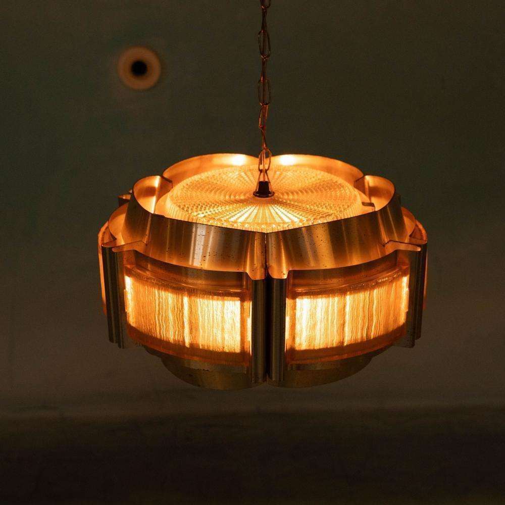 521.0 Space Age Pendant Lamp 1970s Danish Design Werner Shou Lamp photo