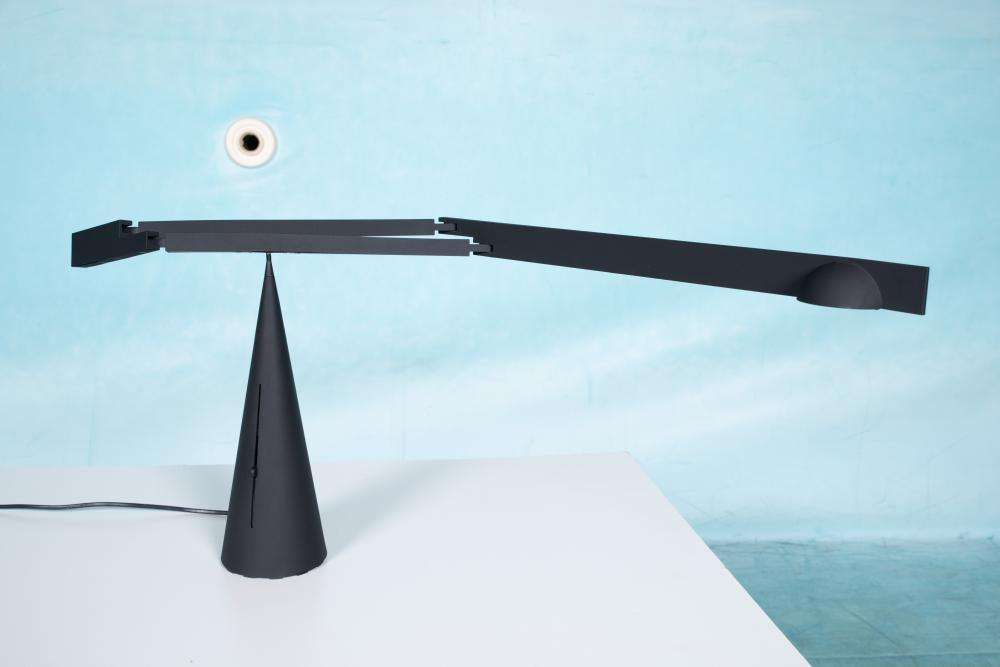 Italiaanse Design Tafellamp Tabla, Italiana Luce Colombo, Jaren 1980 photo buy