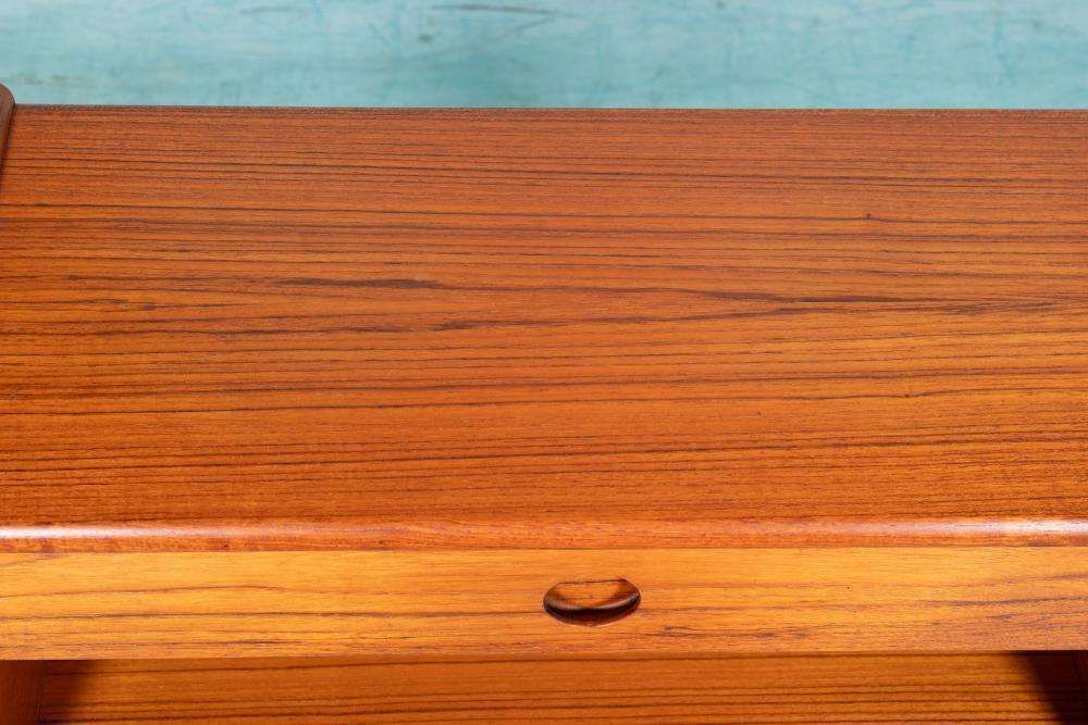 1406.0 Mid Century Teakhouten Wandset, Minimalistische Kai Kristiansen Console photo