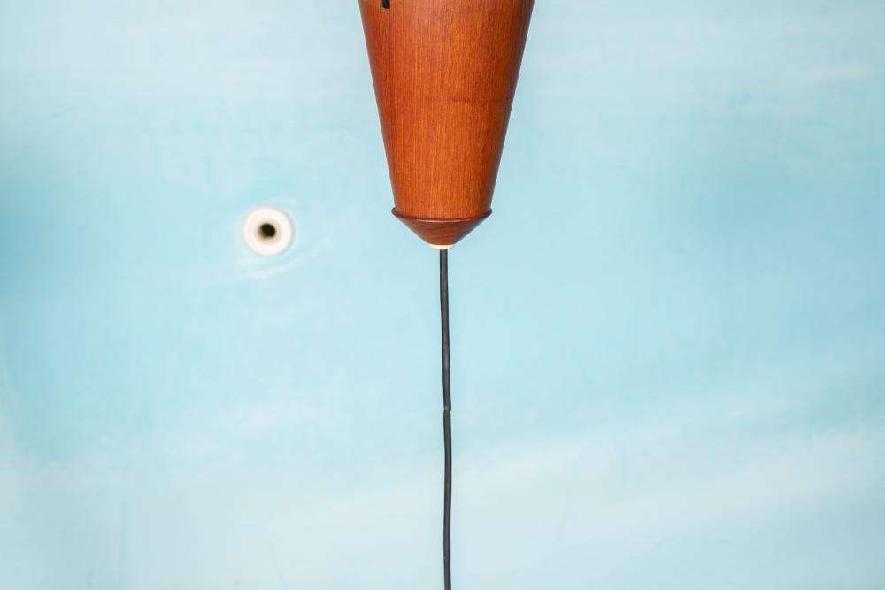 Vintage Temde Leuchten Hanglamp, Mid Century Modern, Jaren 1960 photo vintage