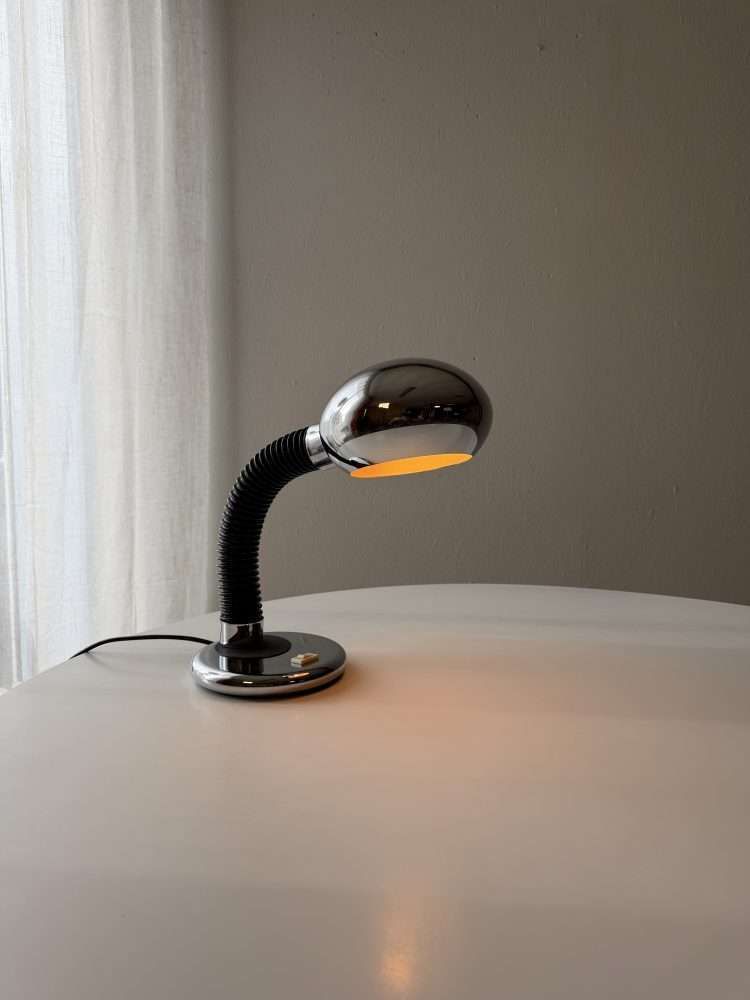 Targetti Space Age Elbow Lamp, Ca. Jaren 1970