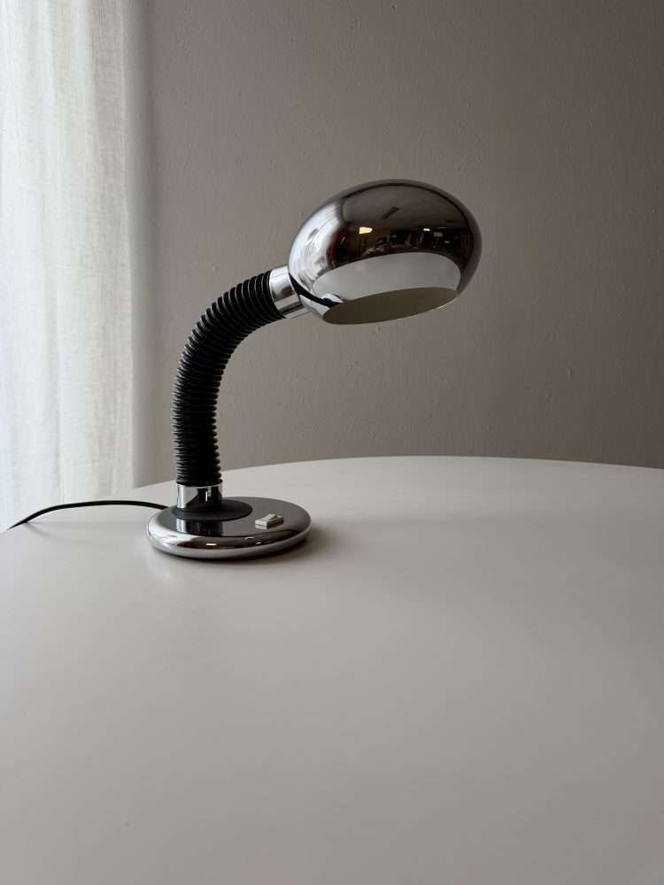 Targetti Space Age Elbow Lamp, Ca. Jaren 1970 photo furniture