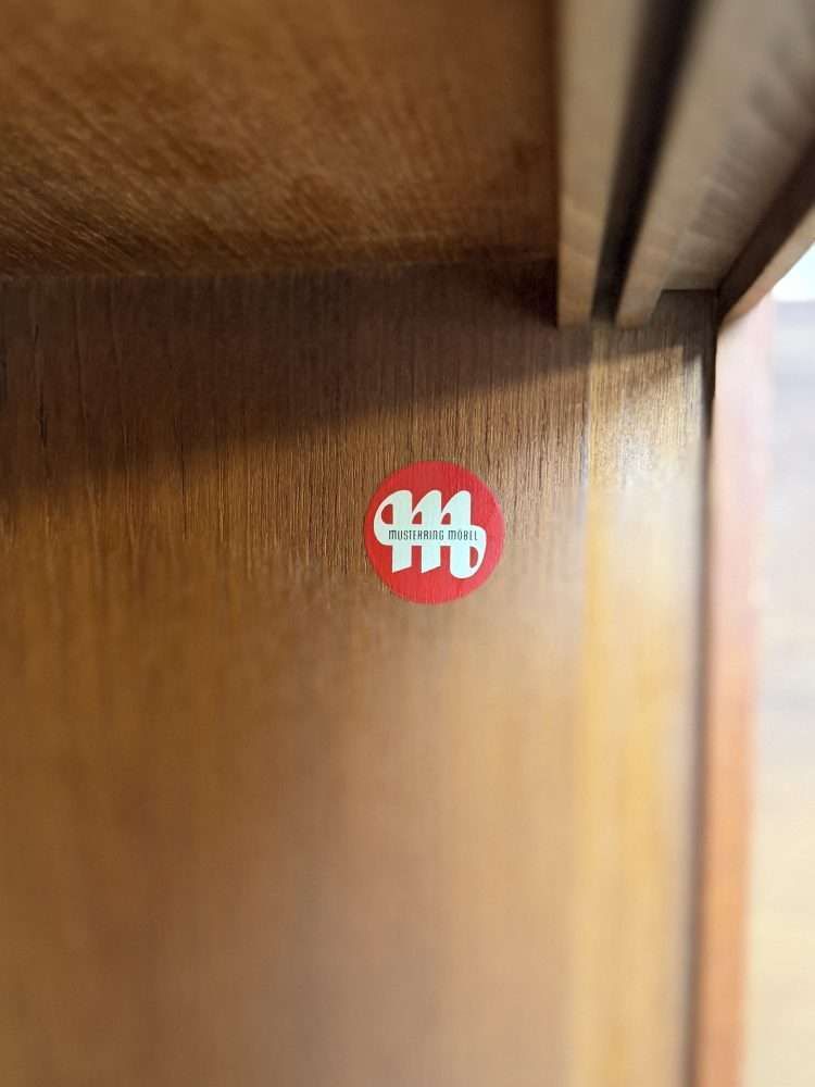 photo vintage Musterring Teak Dressoir, Jaren 1960