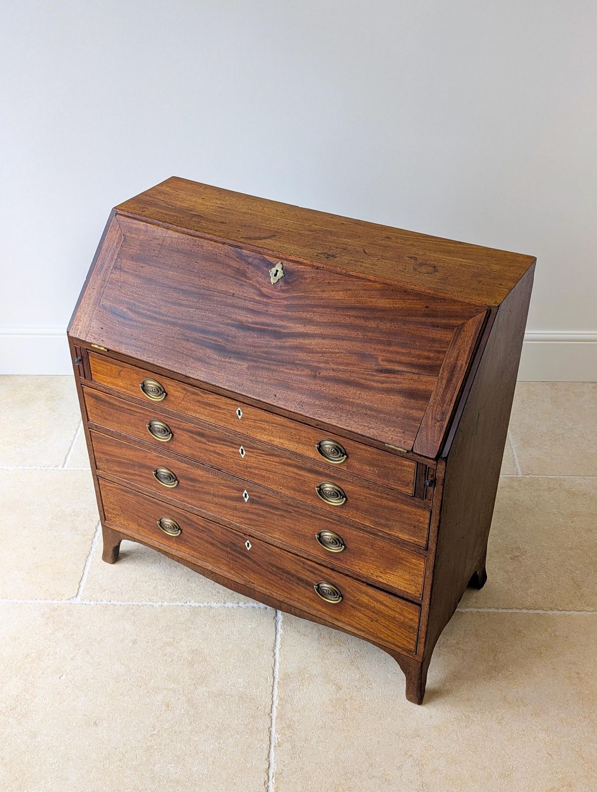photo for sale Antique Georgian Mahogany Bureau C.1800