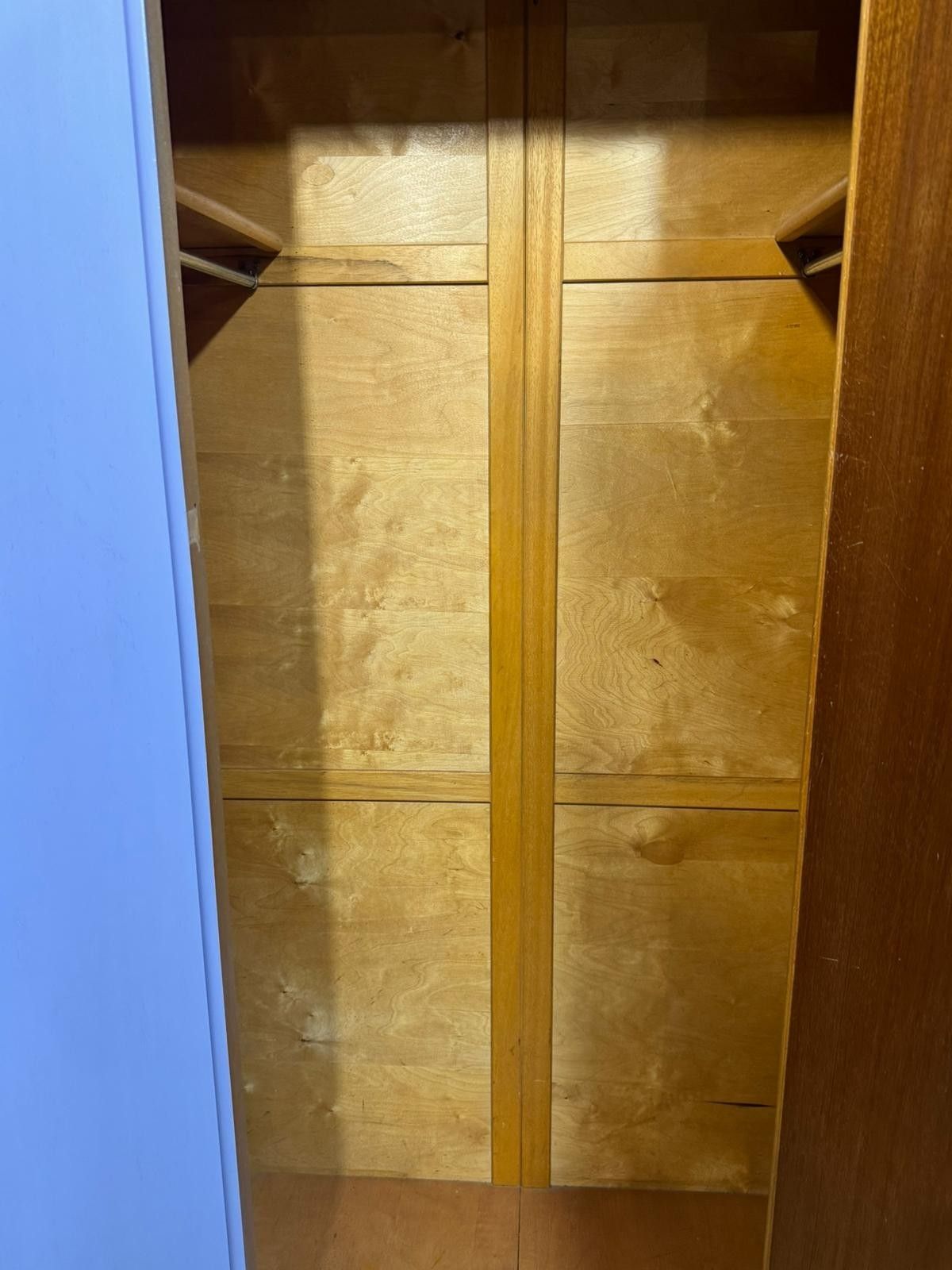 photo buy Vintage Art Deco Wardrobe Purple Painted Gentleman's Large Antique Upcycled
