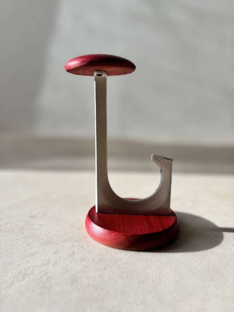 Wooden Space Age Coat Hooks Schönbuch 1970s Set Of 2 photo vinterior