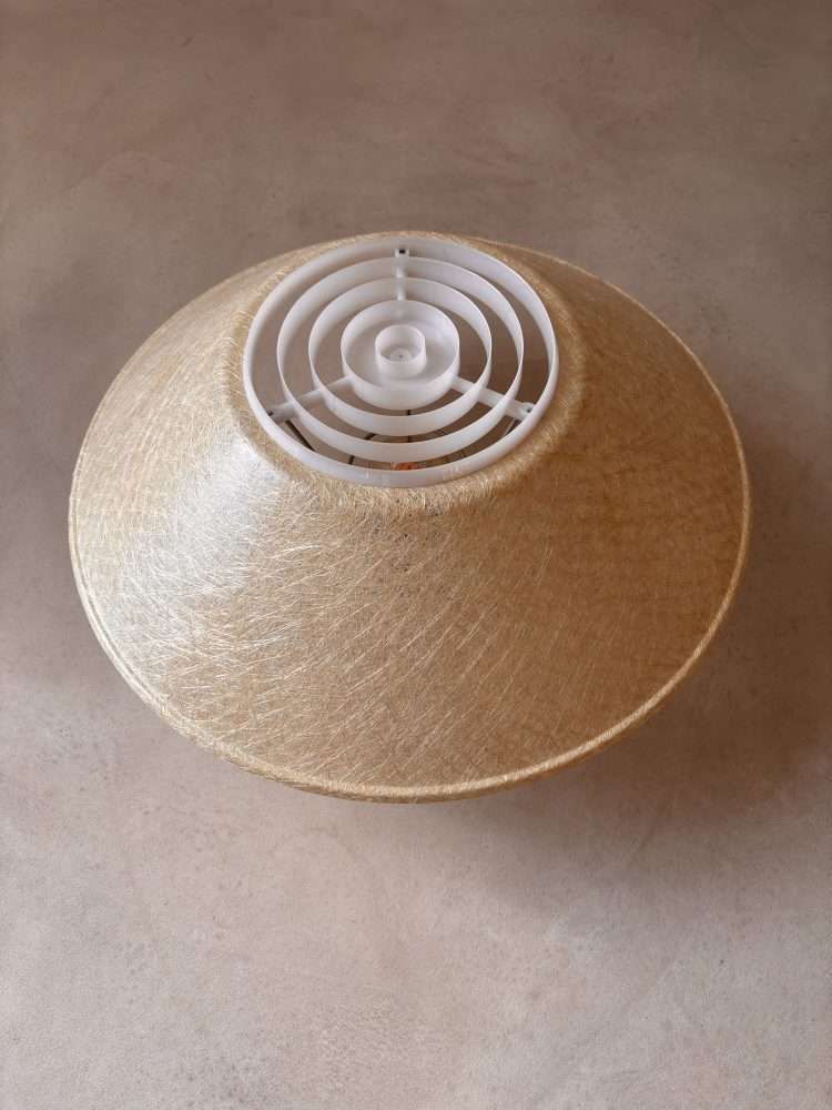 photo for sale Louis Kalff Philips Ceiling Lamp, 1950s Fiberglass