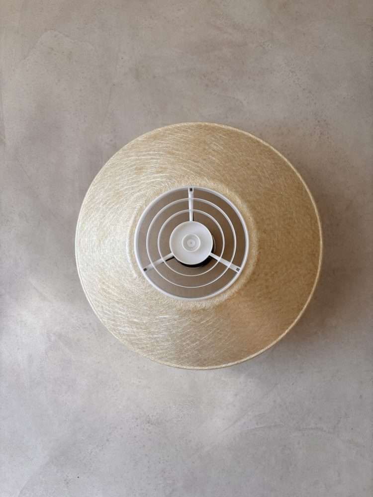 340.0 Louis Kalff Philips Ceiling Lamp, 1950s Fiberglass photo