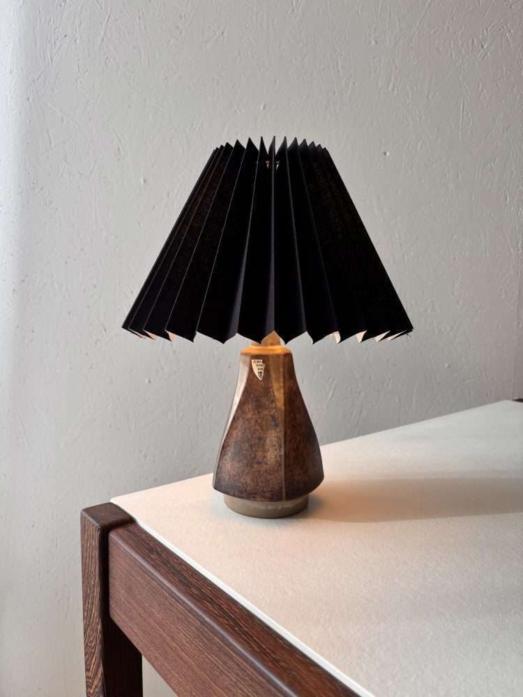 Keramische Tafellamp Marianne Starck Michael Andersen Jaren 1960