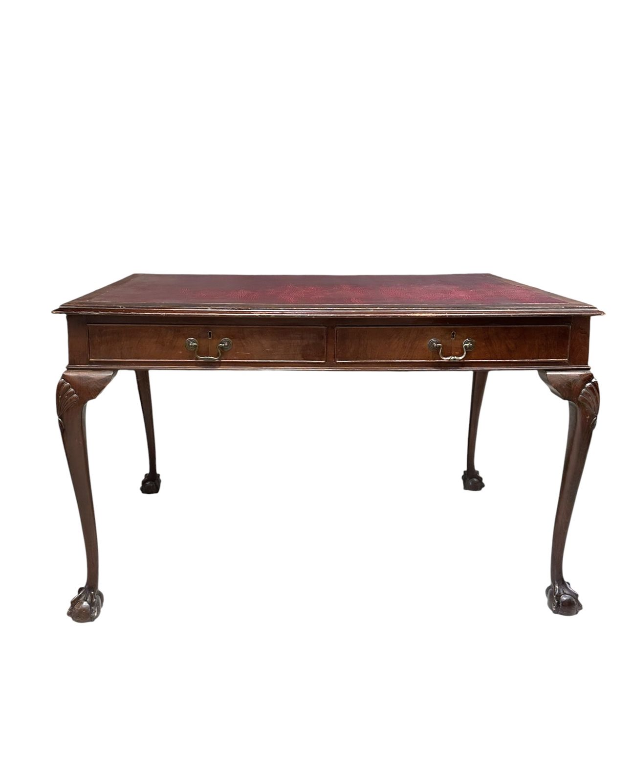 Antique Style Mahogany Desk., Mid 20th Century photo vinterior