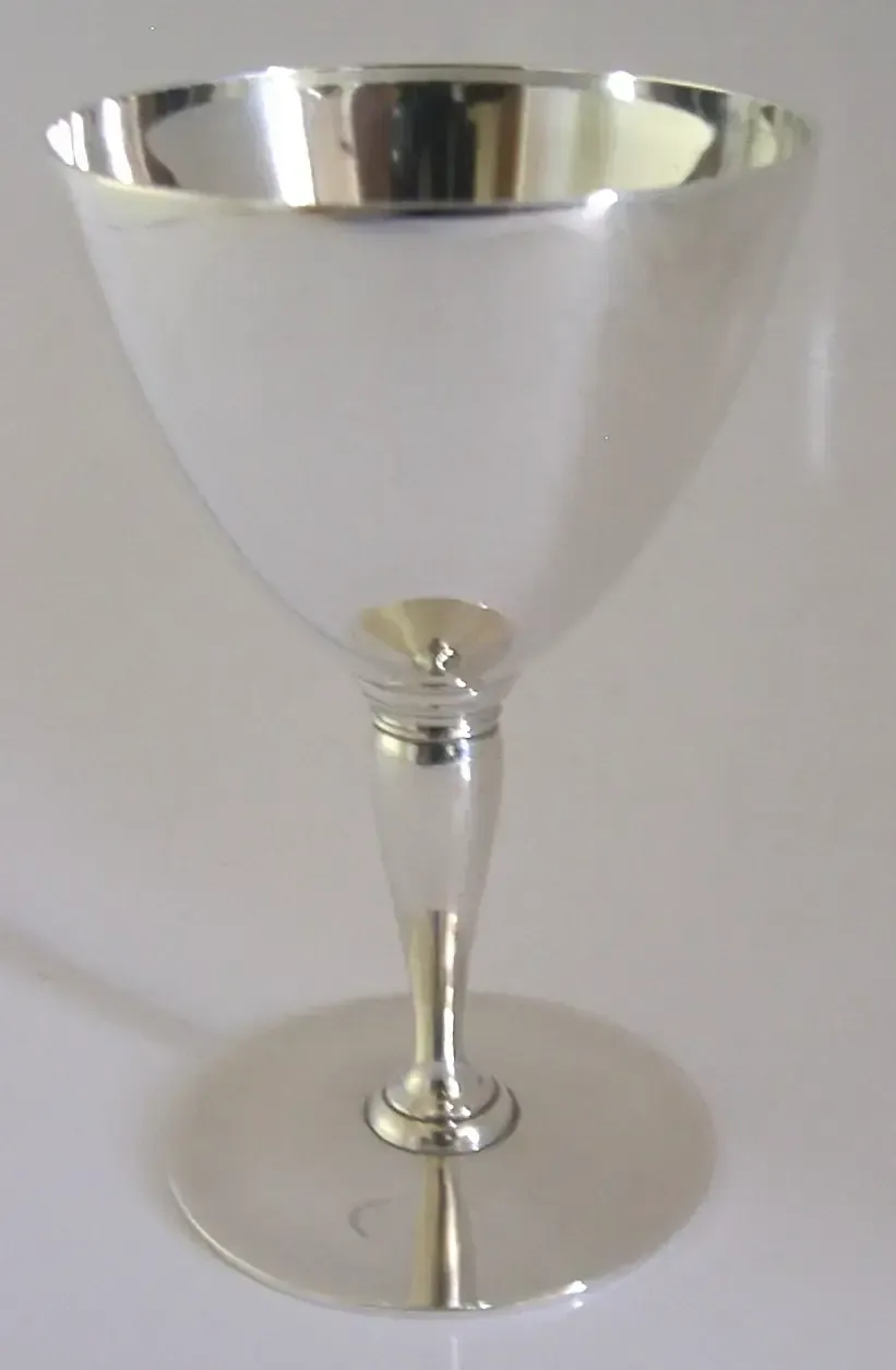 Gobelet à cocktail Tiffany & Co en argent sterling, Art déco, vers 1920, 124 g photo Décoration