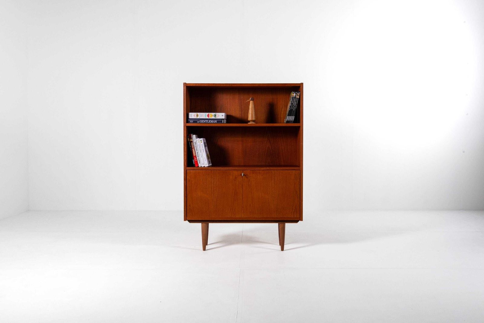 Danish Mid Century Teak Bookcase Cabinet, 1960s – Sejling Skabe