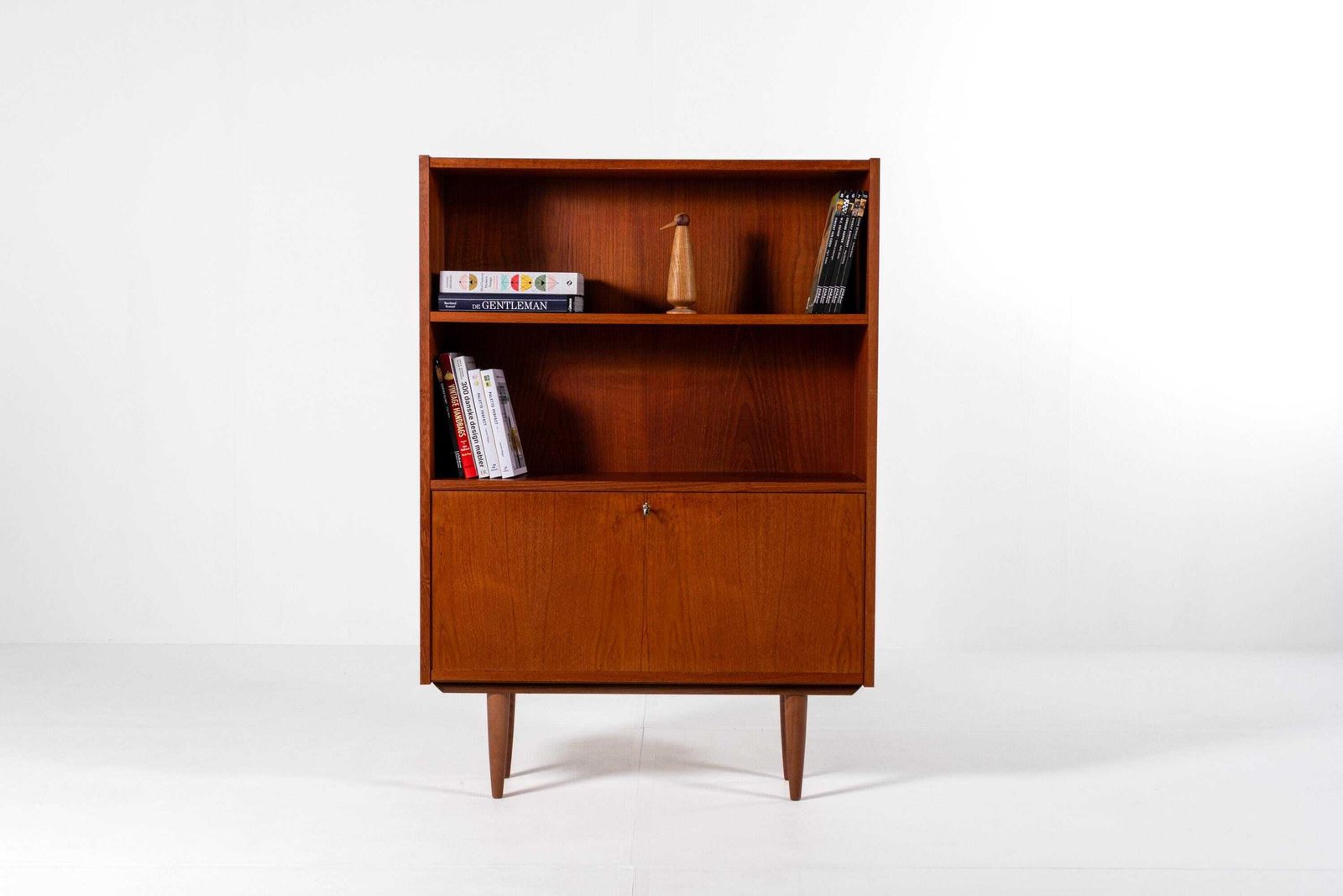Danish Mid Century Teak Bookcase Cabinet, 1960s – Sejling Skabe photo furniture