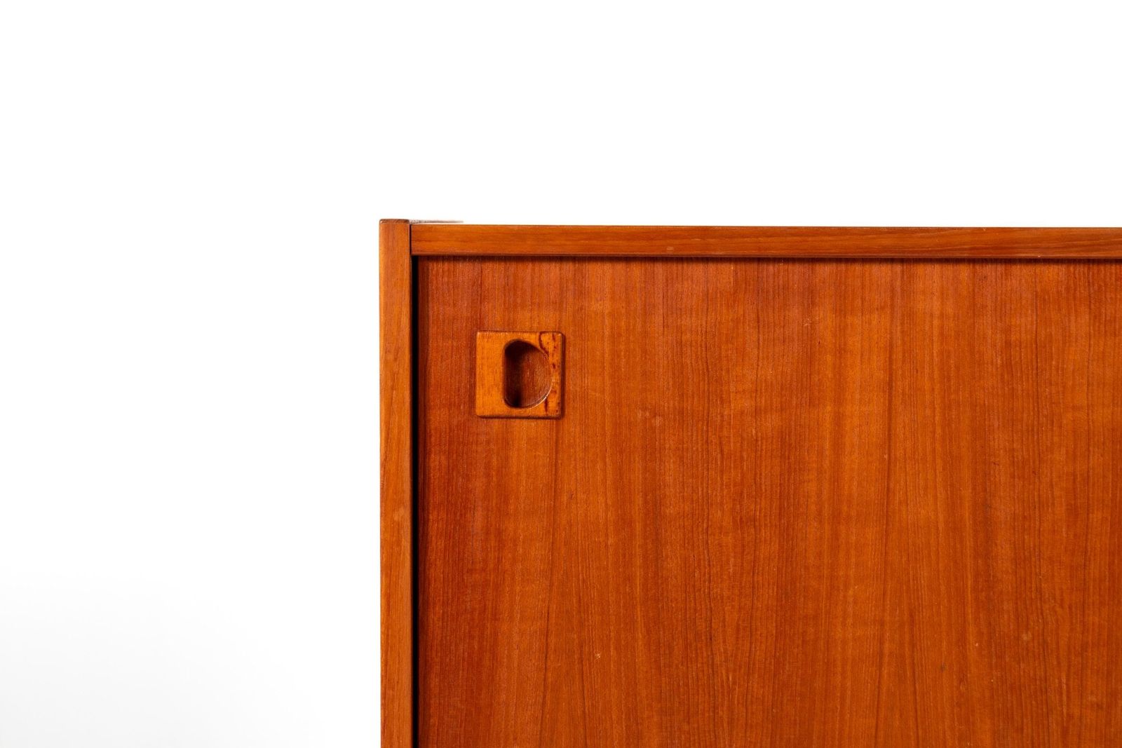 Mid Century Swedish Teak Sliding Door Cabinet, 1960s photo buy