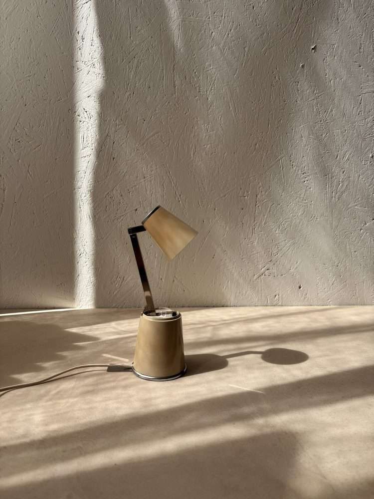 Vintage Hala Lampette Table Lamp Beige 1970s