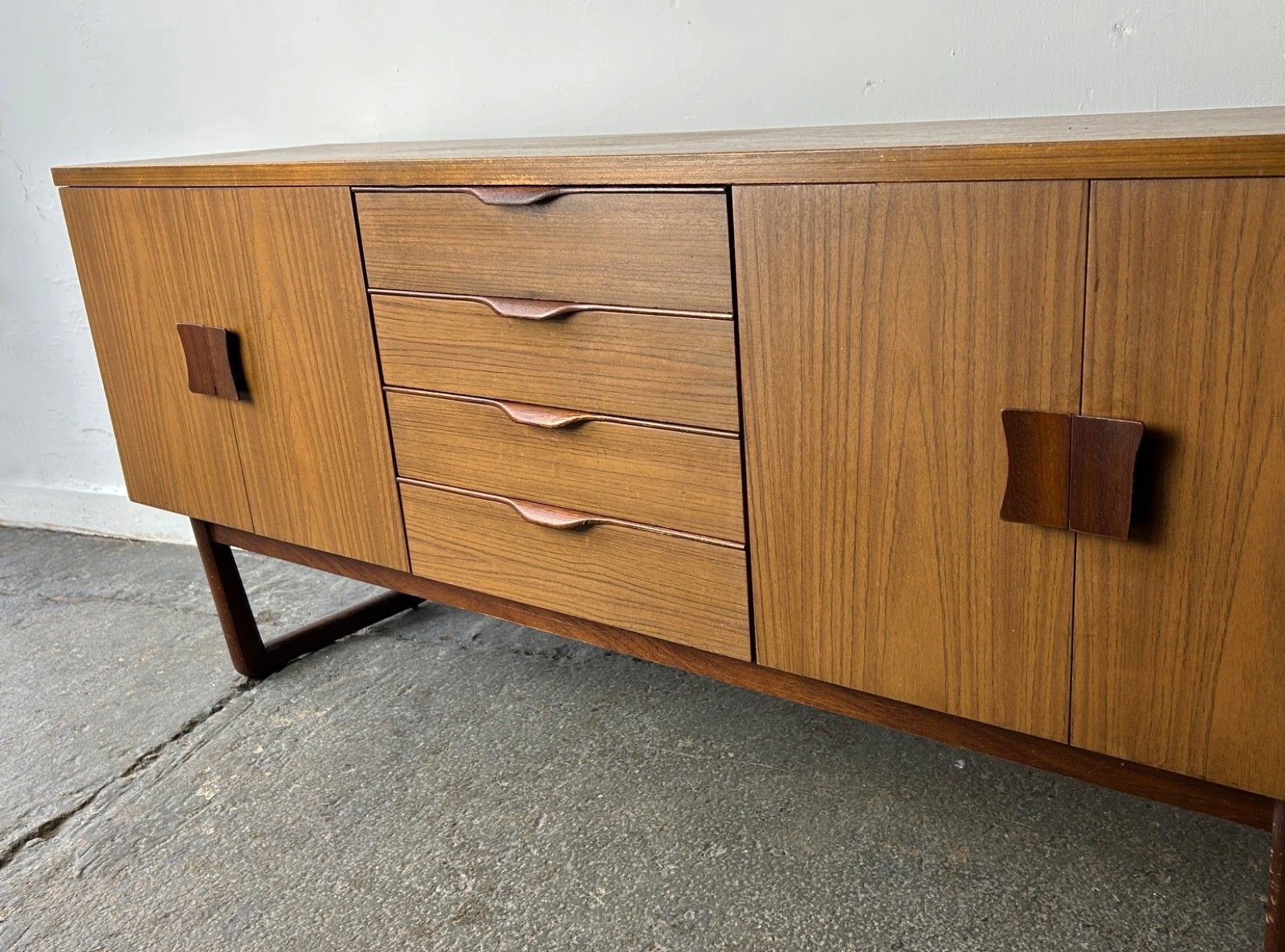 photo furniture 1960s Mid Century Formica Sideboard By Europa Furniture