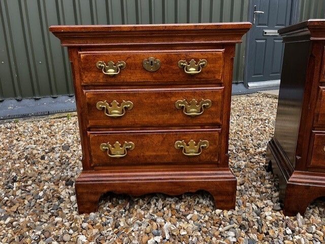 photo for sale A Pair Of High Quality Georgian Style Mahogany Chests