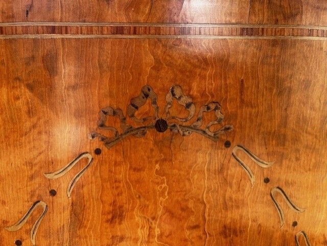 photo buy A Fine Quality Small Scale Late Victorian Satinwood & Marquetry Inlaid Collectors Cabinet