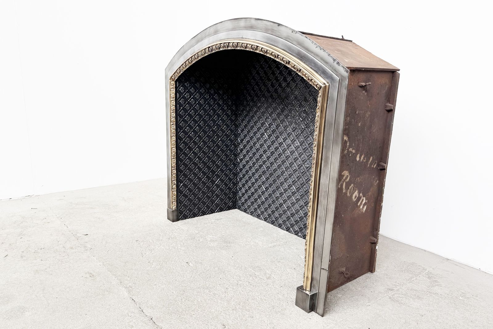 Early 19th Century Regency Cast Iron And Bronze Fire Box photo 2250.0