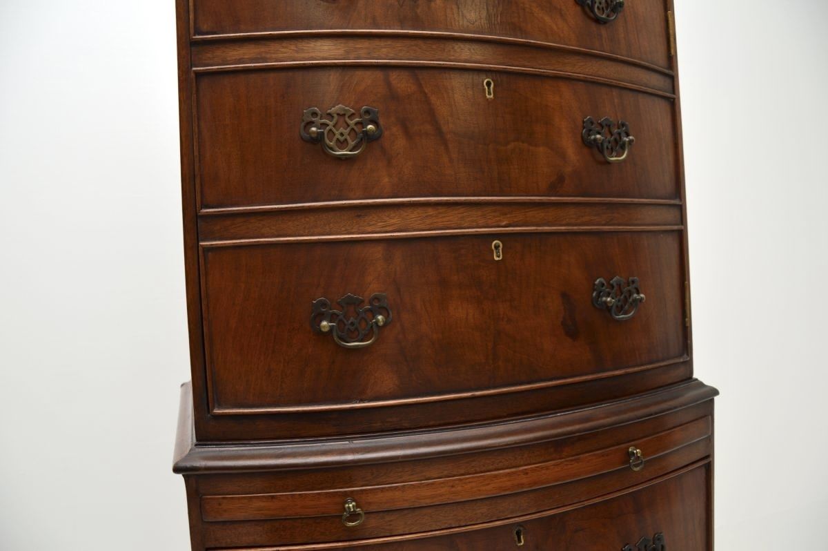 Antique Mahogany Cabinet / Chest On Legs photo 1105.0