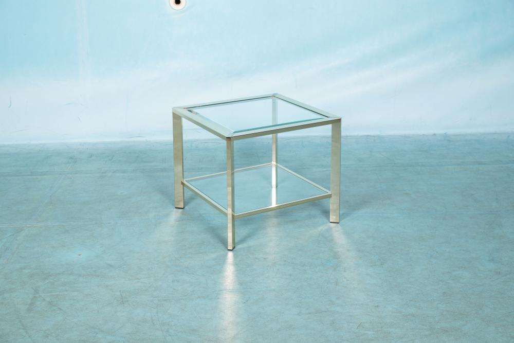 Minimalist Coffee Table Brass Glass Regency Coffee Table 70s photo vinterior