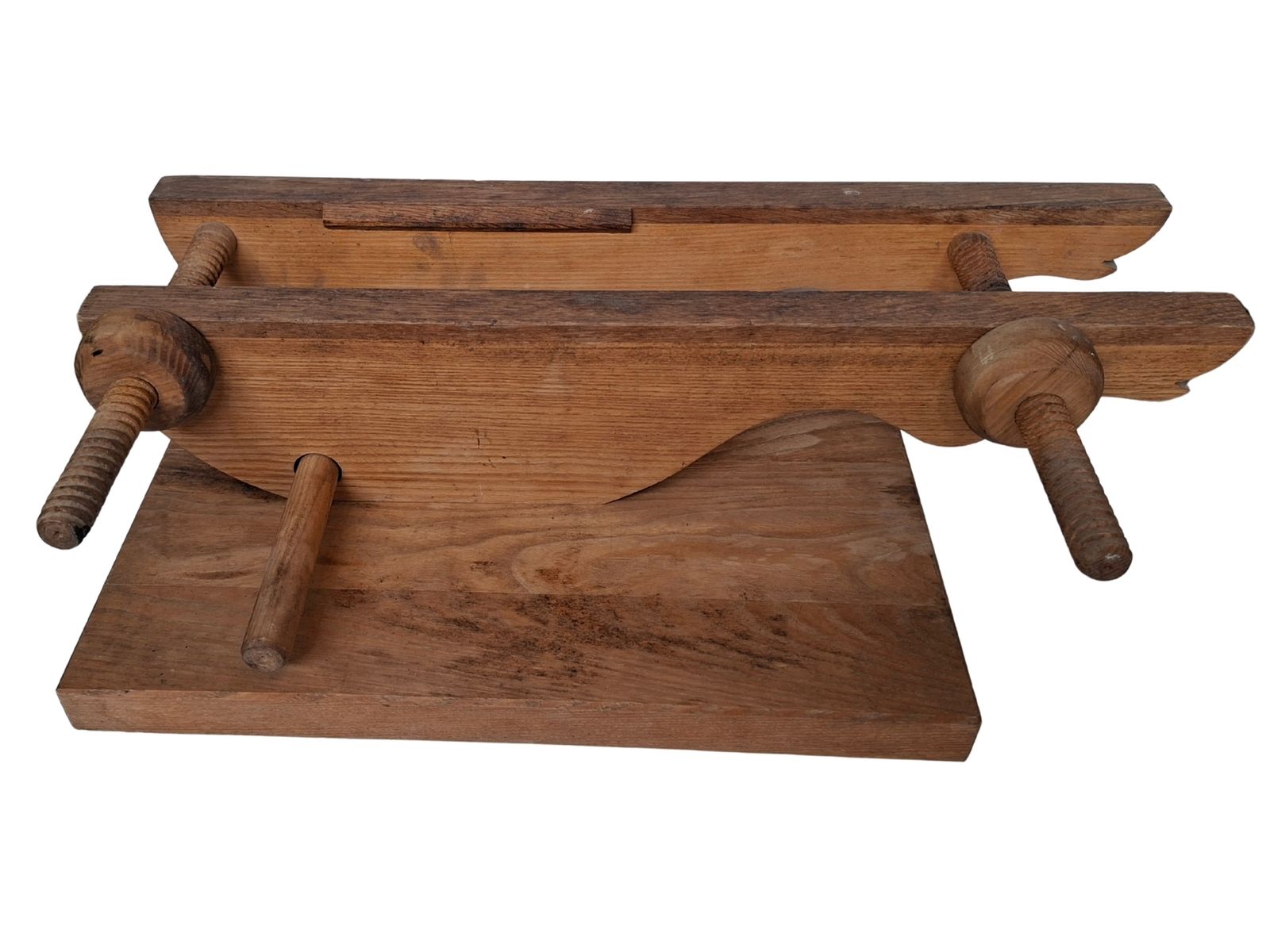 Morsa Per Prosciutto In Legno Massiccio – Artigianato Tradizionale photo buy