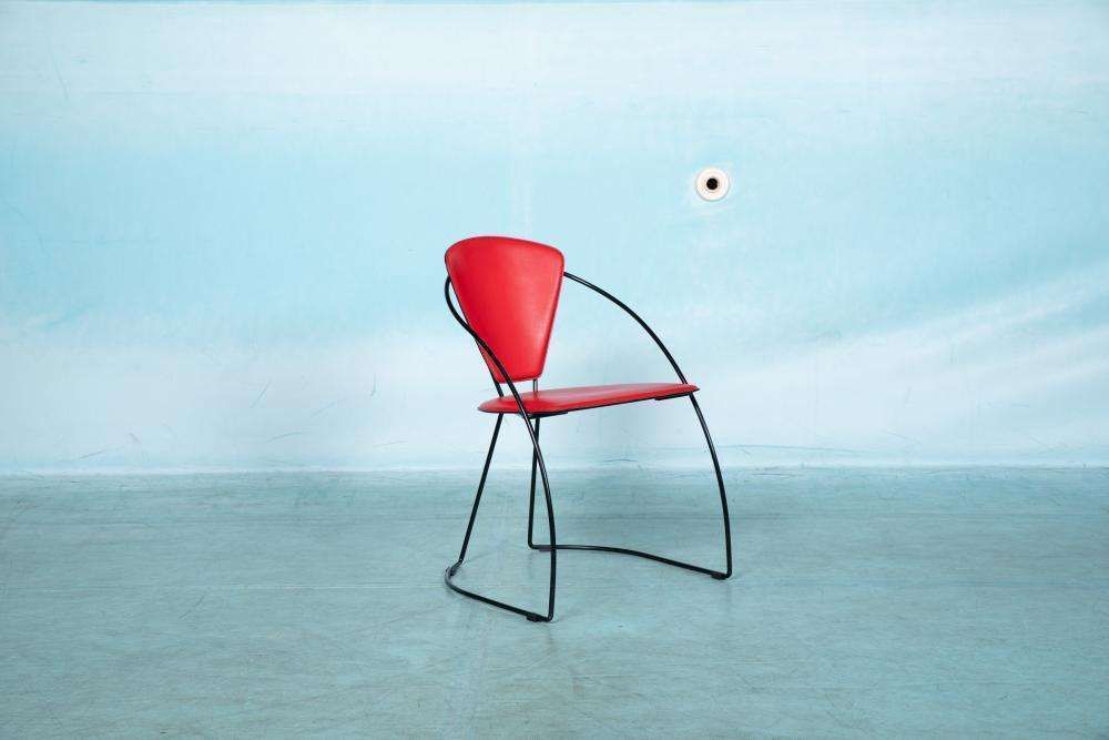 Arrben Linda Chairs Set Of 4 Italian Design 1980s photo for sale