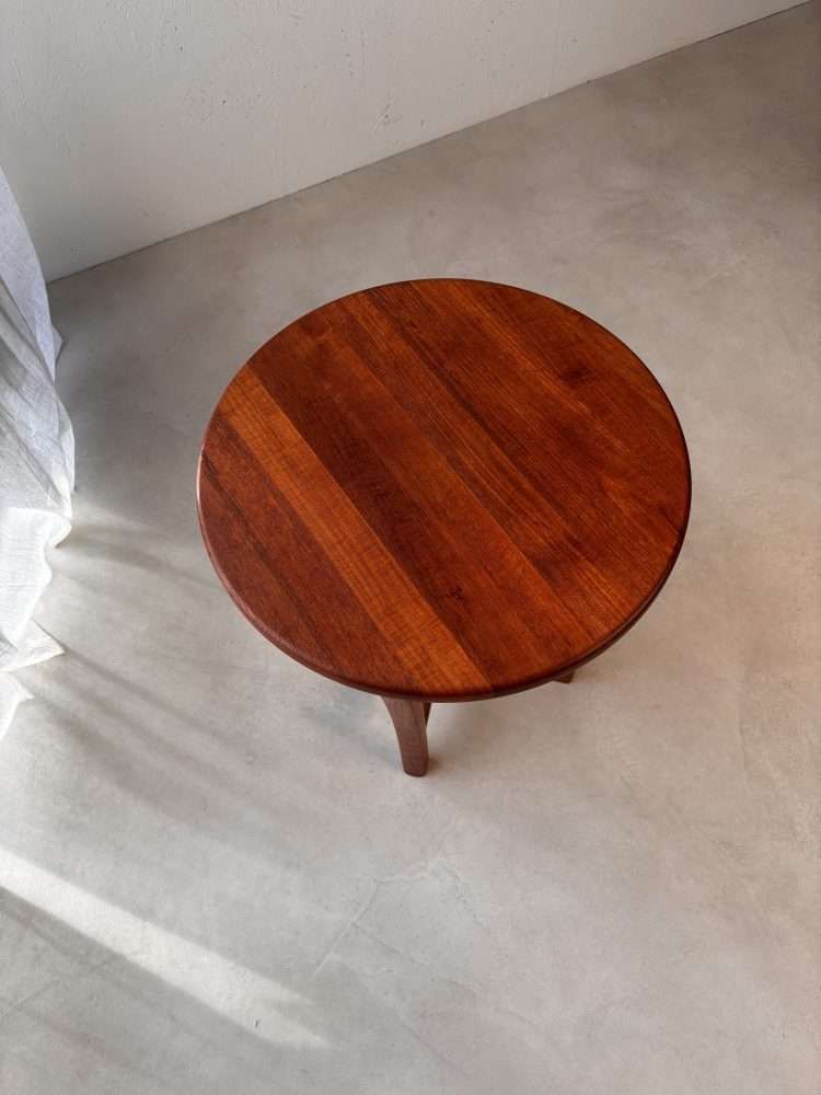 photo furniture Danish Solid Teak Side Table, 1960s