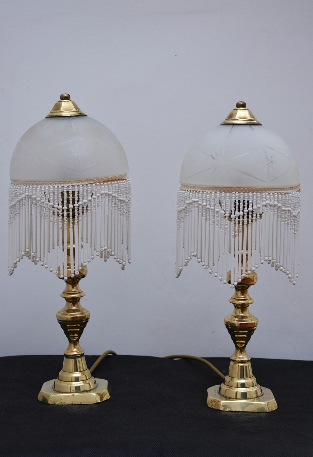 Pair Of Victorian Table Lamps In Brass. photo buy