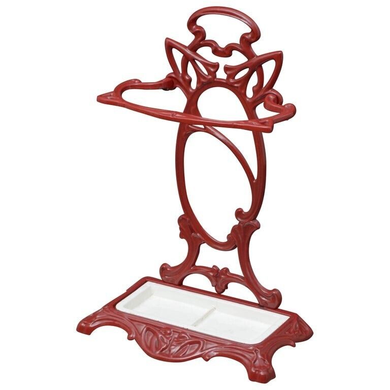 French Art Nouveau Umbrella Stand C1900s photo vintage