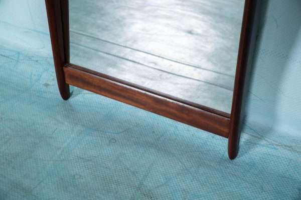 Scandinavian Teak Mirror From The Sixties photo 439.0