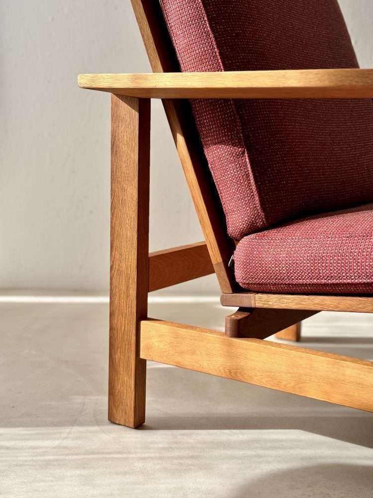 Fredericia Fauteuil Søren Holst Model 2551 Eiken Ca. Jaren 1960 photo 1276.0
