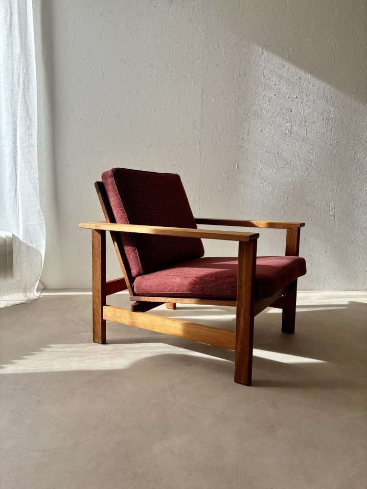 Fredericia Fauteuil Søren Holst Model 2551 Eiken Ca. Jaren 1960 photo buy