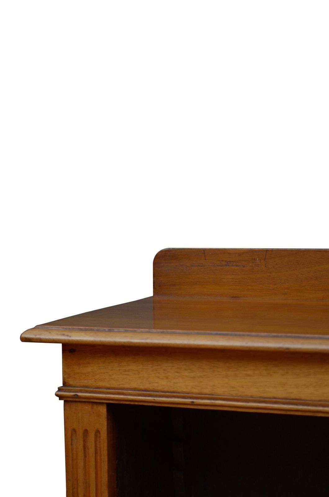 English Edwardian Walnut Open Bookcase C1900s. photo 969.0