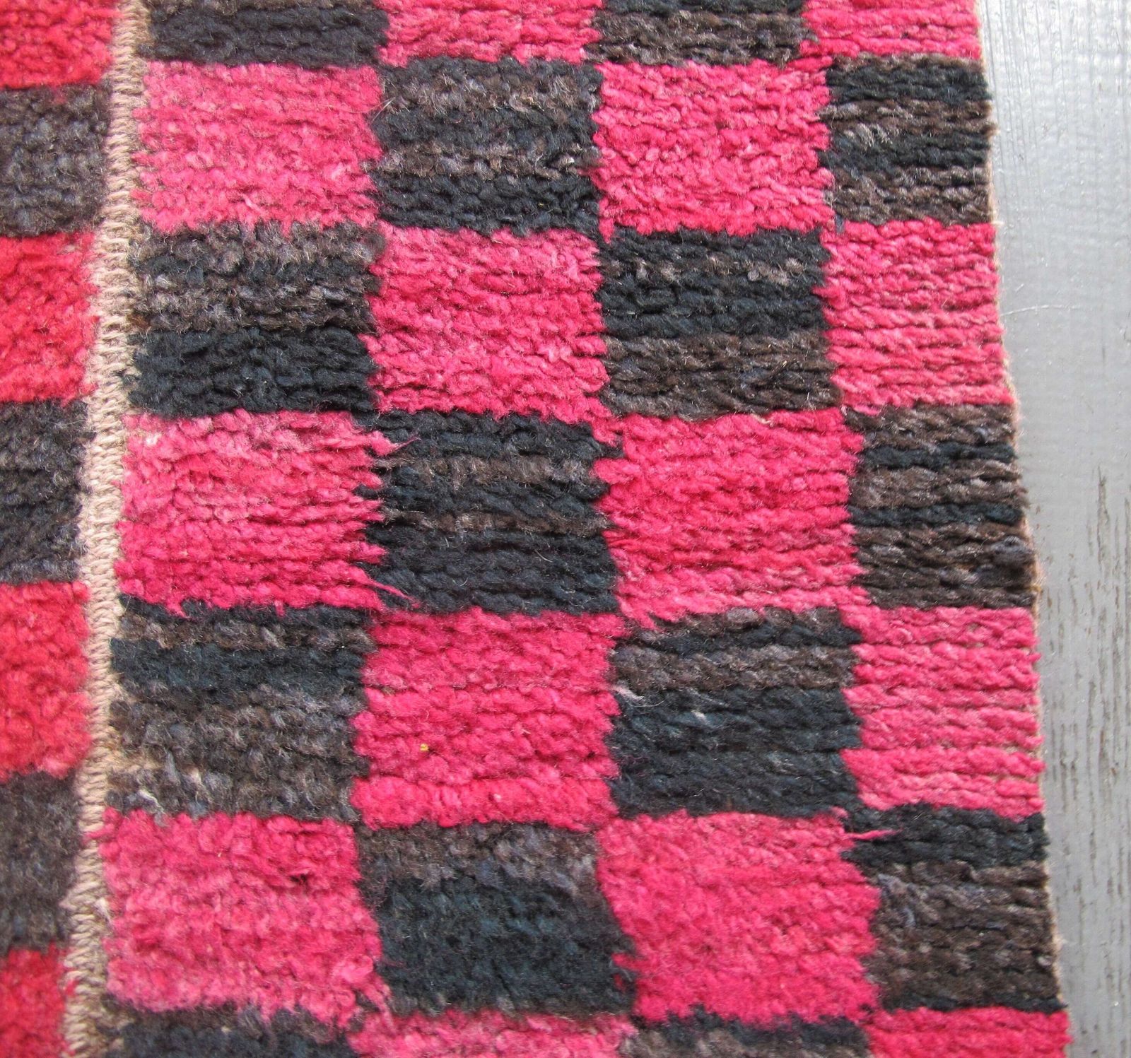 Tibetan Meditation Rug, Circa 1920, 1.40m X 0.75m photo vintage