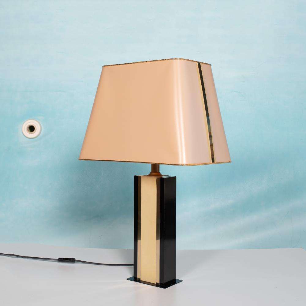 Vintage Design Hotel Chic Tafellamp, Regency Tafellamp Jaren 70