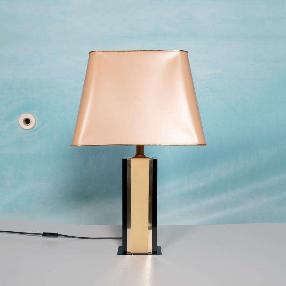 Vintage Design Hotel Chic Tafellamp, Regency Tafellamp Jaren 70 photo furniture