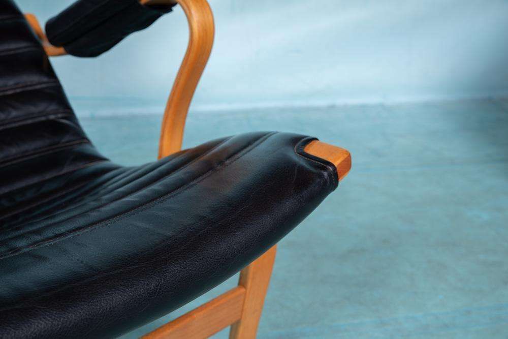 Design Lounge Fauteuil & Ottoman 70s Bruno Mathsson Pernilla photo buy