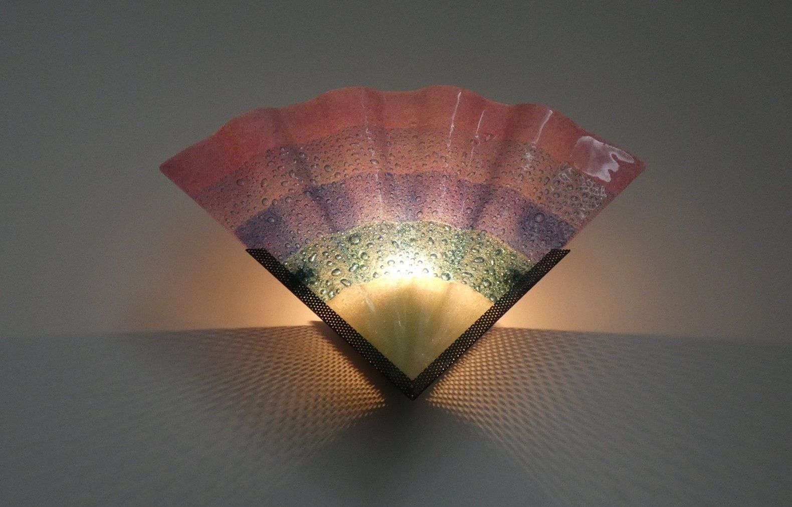 Murano Glass Wall Lights From Zonca, Italy, 1980s, Set Of 2 photo vintage