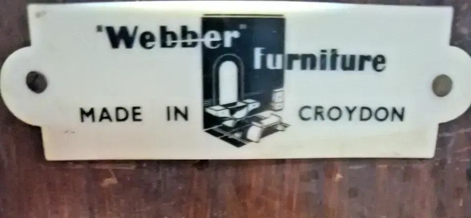 Vintage Oak Refectory Farmhouse Kitchen Table By Webber Furniture Of Croydon photo for sale