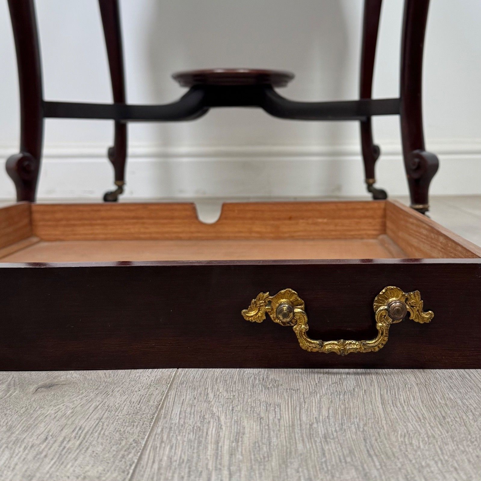 425.0 Antique 20th Century Envelope Card Table In Mahogany ( Af 5627 ) photo